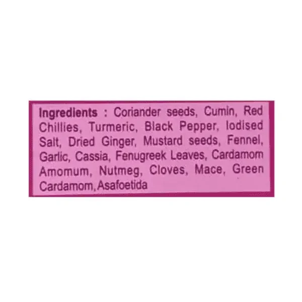 MDH-Kitchen King Mixed Spices Powder(100g) image 4