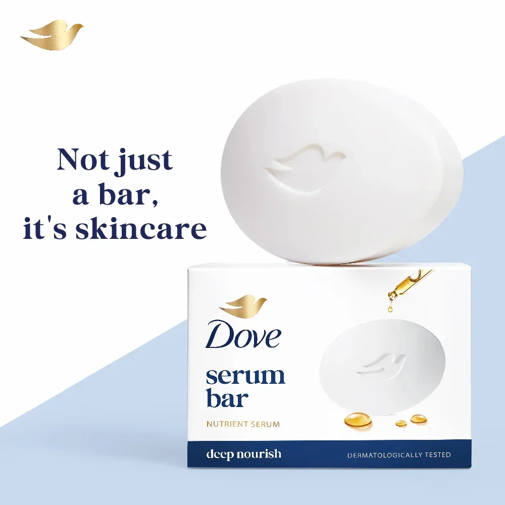  Dove Serum Bar with Nutrient Serum | 225g (75g x 3) image 10