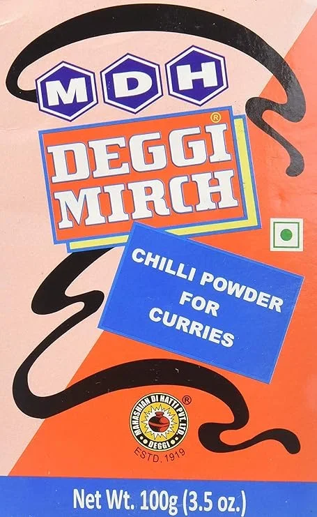 MDH Deggi Mirch Chilli Powder 100g – Rich Color & Spicy Flavor image 3
