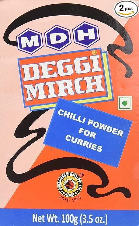 MDH Deggi Mirch Chilli Powder 100g – Rich Color & Spicy Flavor image 5