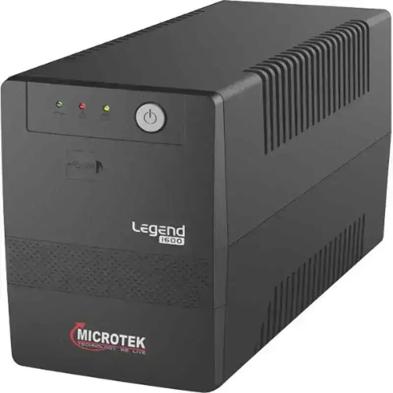 Microtek Legend 1600VA UPS for desktop PC and home office. Line interactive, 960W, with 2-year warranty.