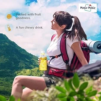 Mogu Mogu Pineapple Juice Drink with Nata de Coco Jelly – 320ml image 3