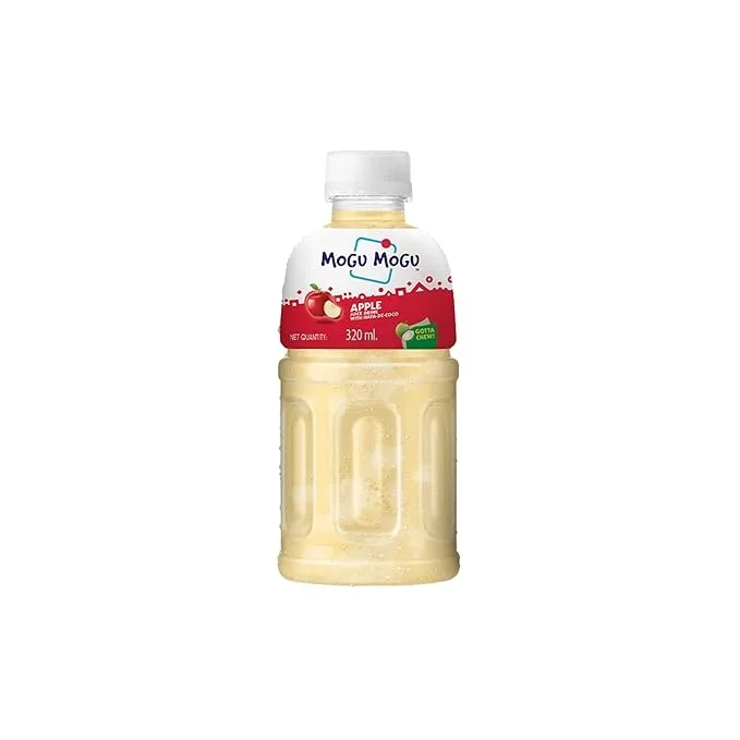 Mogu Mogu Apple Juice Drink with Nata de Coco Jelly – 320ml