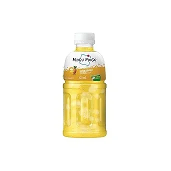 Mogu Mogu Pineapple Juice Drink with Nata de Coco Jelly – 320ml