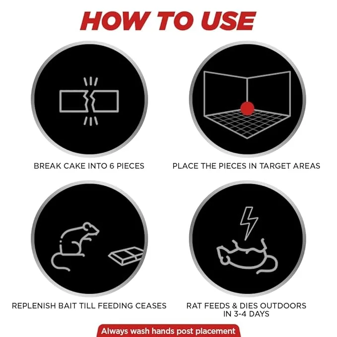  Mortein Rat Kill Cake Sachet - 25 g  image 5