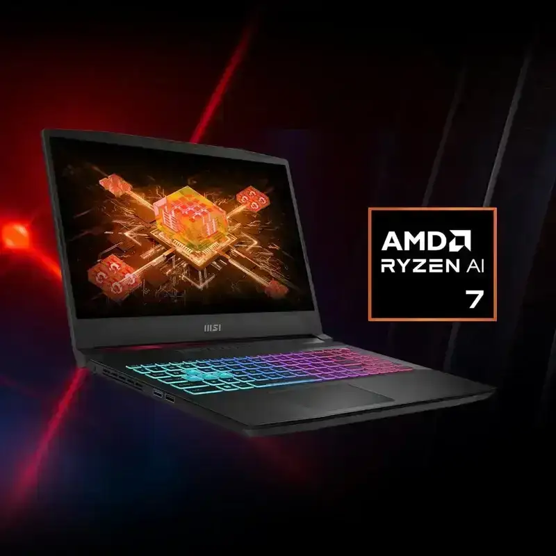 MSI Katana 15 HX, Intel Core i9 14900HX, 16GB GB DDR5 RAM or Memory, 1TB NVMe SSD, NVIDIA GeForce RTX 5060 DDR7 8GB, 15.6" QHD (2560x1440), 165Hz, IPS-Level, Windows 11 Home, Black, 2.4 Kg, B14WFK-261IN, 2 Year Warranty image 8