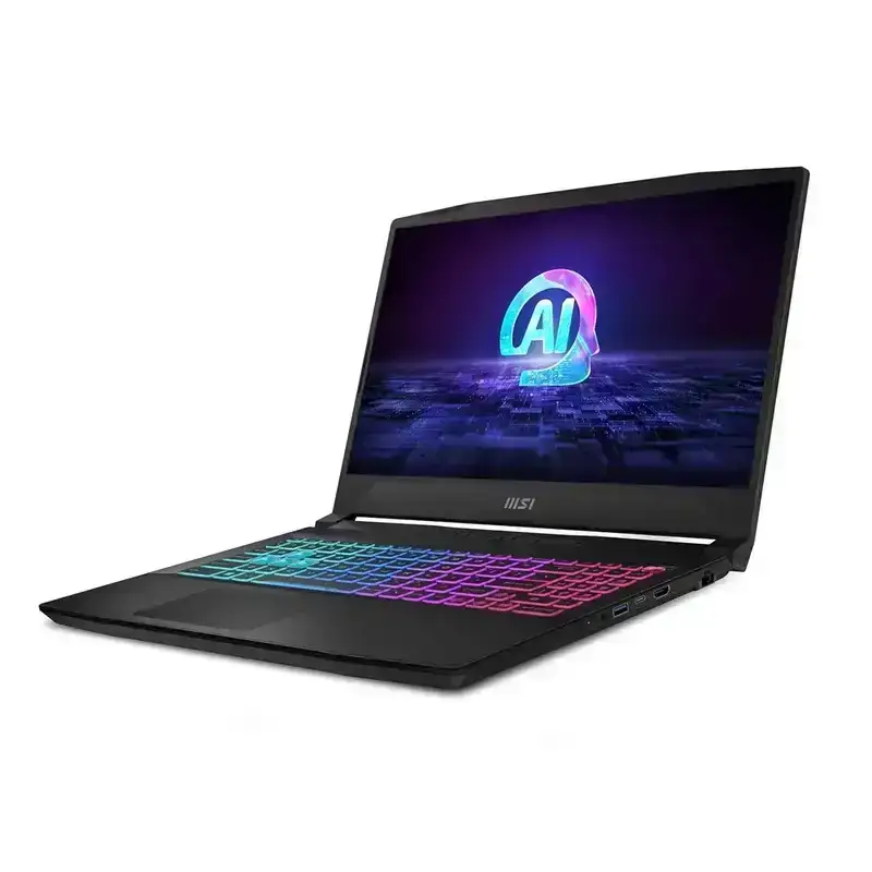 MSI Katana A15 AI, AMD Ryzen 7 8845HS, 16GB GB DDR5 RAM or Memory, 512GB NVMe SSD, NVIDIA GeForce RTX 4050 DDR6 6GB, 15.6" FHD (1920x1080), 144Hz, IPS-Level, Windows 11 Home, Black, 1.98 Kg, B8VE-418IN, 2 Year Warranty image 7