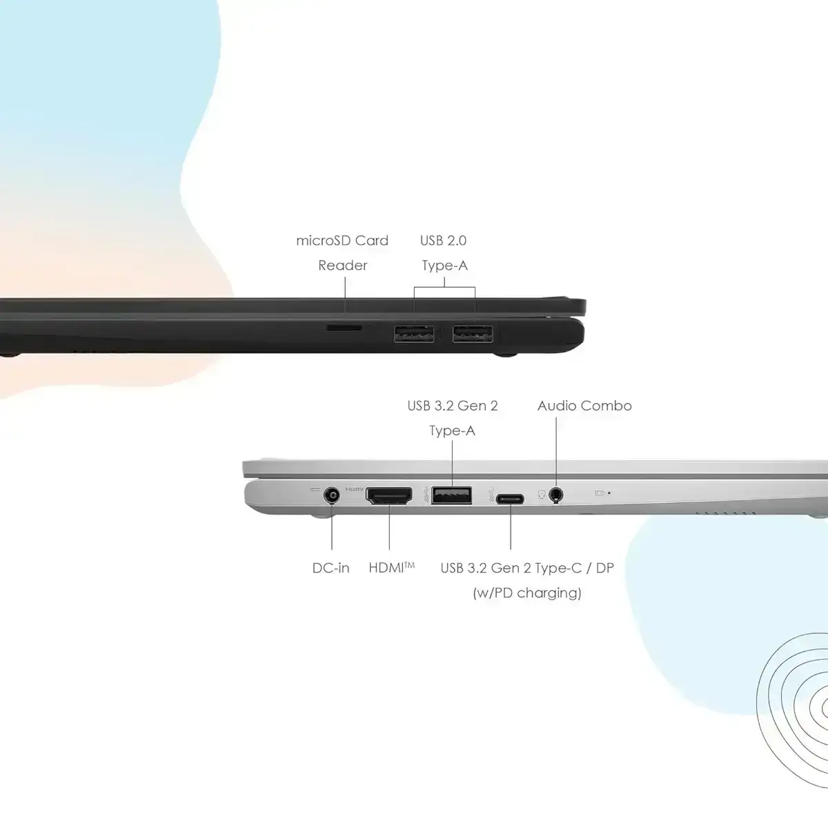 MSI Modern 14, Intel Core i3-1315U, 8GB 3200 MHz DDR4 RAM or Memory, 512GB NVMe SSD, Intel UHD Graphics, 14" FHD (1920x1080), IPS-Level, Windows 11 Home, Urban Silver, 1.4 Kg, C13M-438IN, 1 Year Warranty image 7