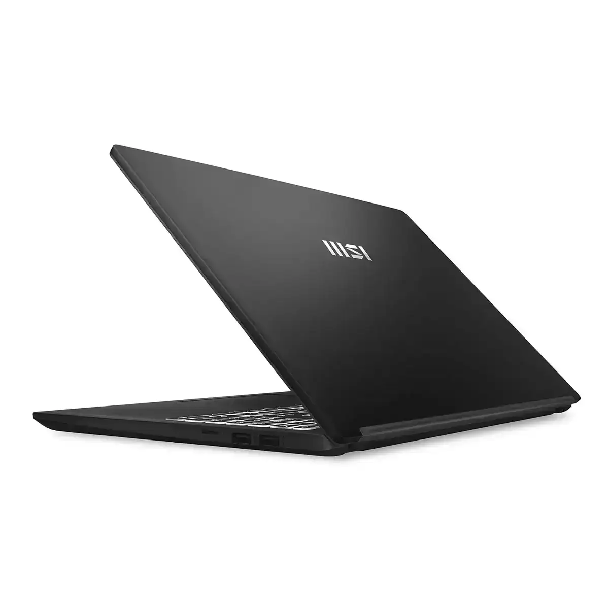 MSI Modern 15, Intel Core i7-1355U, 8GB 3200 MHz DDR4 RAM or Memory, 512GB NVMe SSD, Intel UHD Graphics, 15" FHD (1920x1080), IPS-Level, Intel® Iris® Xe graphics, Windows 11 Home, MS Office, Classic Black, 1.7 Kg, B13M-290IN, 1 Year Warranty image 3