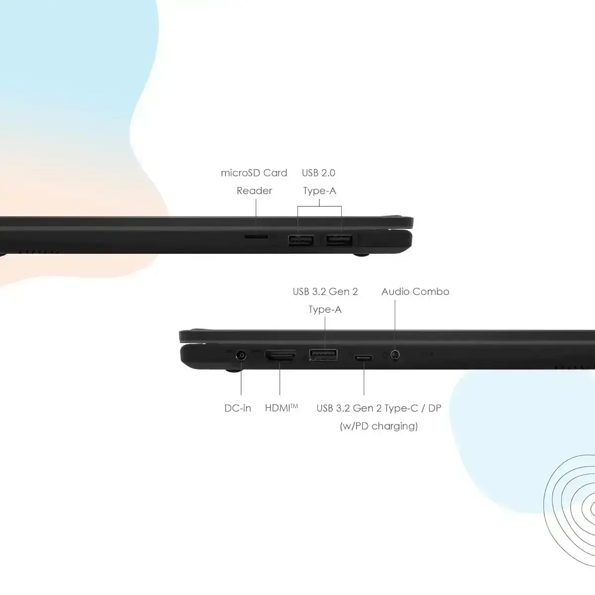 MSI Modern 15, Intel Core i7-1355U, 8GB 3200 MHz DDR4 RAM or Memory, 512GB NVMe SSD, Intel UHD Graphics, 15" FHD (1920x1080), IPS-Level, Intel® Iris® Xe graphics, Windows 11 Home, MS Office, Classic Black, 1.7 Kg, B13M-290IN, 1 Year Warranty image 8