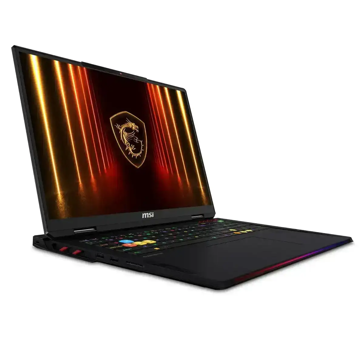 MSI Raider 18 HX AI, Core Ultra 9 285HX, 64GB 5600 MHz DDR5 RAM or Memory, 2TB NVMe SSD, NVIDIA GeForce RTX 5080 DDR7 16GB, 18” UHD+ (3840x2400), MiniLED, 120Hz, 100% DCI-P3(Typical), Windows 11 Home, Core Black, 3.6 Kg, A2XWIG-255IN, 2 Year Warranty image 6