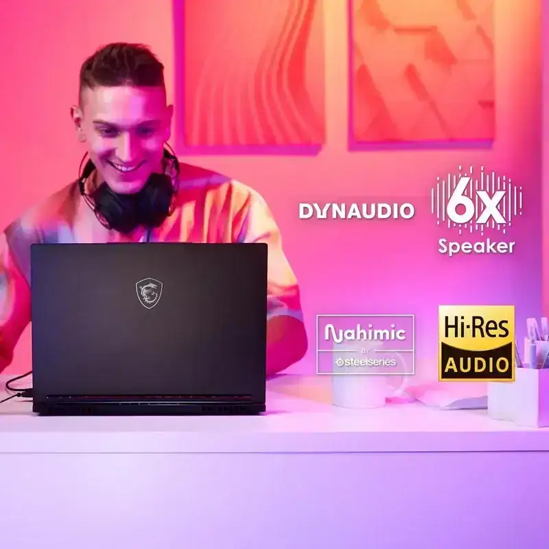 MSI Stealth A16 AI+, AMD Ryzen AI 9 365, 32GB 5600 MHz DDR5 RAM or Memory, 1TB NVMe SSD, NVIDIA GeForce RTX 4070 DDR6 8GB, 16" QHD+(2560x1600), 240Hz Refresh Rate, IPS-Level, 100% DCI-P3(Typical), Windows 11 Home, Star Blue, 2.1 Kg, A3HVGG-074IN, 2 Year Warranty image 9