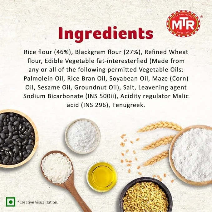  MTR Dosa Mix - Breakfast Mix | Quick Breakfast | Instant Ready to Cook Mix | Ready-To-Make South Indian Breakfast | 200g image 3