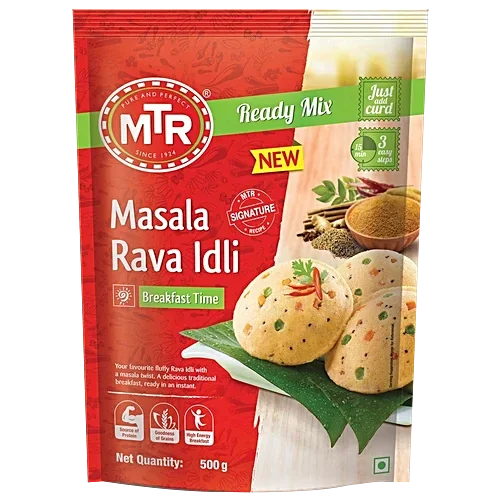 MTR Masala Rava Idli Mix - A quick and easy South Indian breakfast mix.