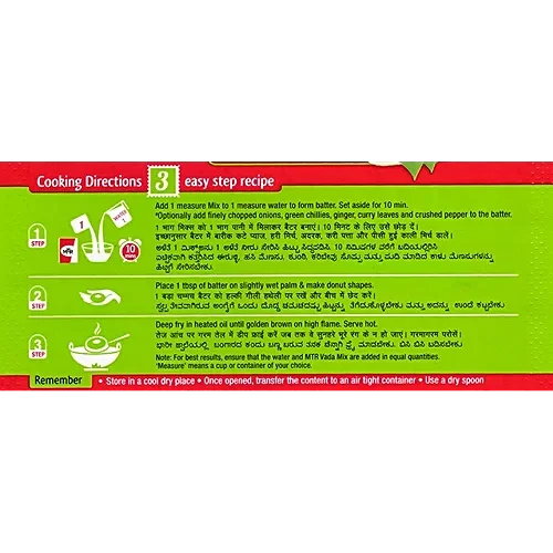  MTR Original Vada Ready Mix, 200 g Pouch image 4