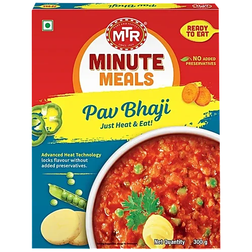 MTR Minute Meals Ready To Eat Pav Bhaji 300 gm
