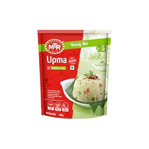MTR Plain Upma Mix, a quick breakfast mix in a 500g package.