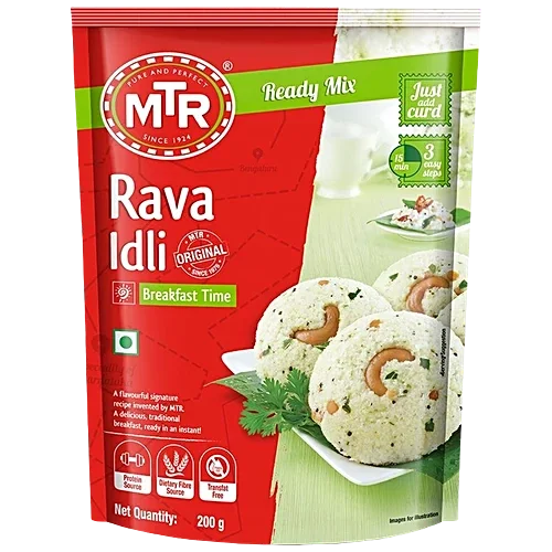 MTR Rava Idli Breakfast Mix, 200g Pouch