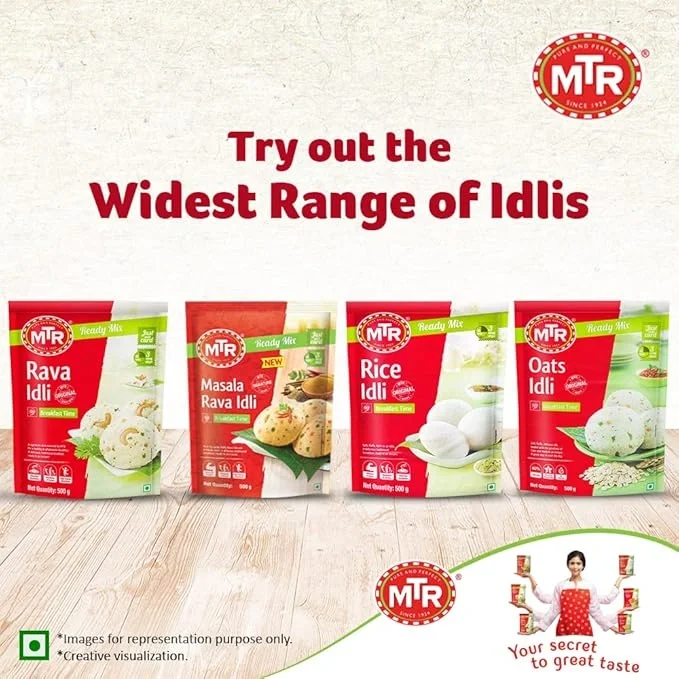  MTR Rice Idli Mix - Breakfast Mix | Quick Breakfast | Instant Ready to Cook Mix | Ready-To-Make South Indian Breakfast | 1 Kg image 6