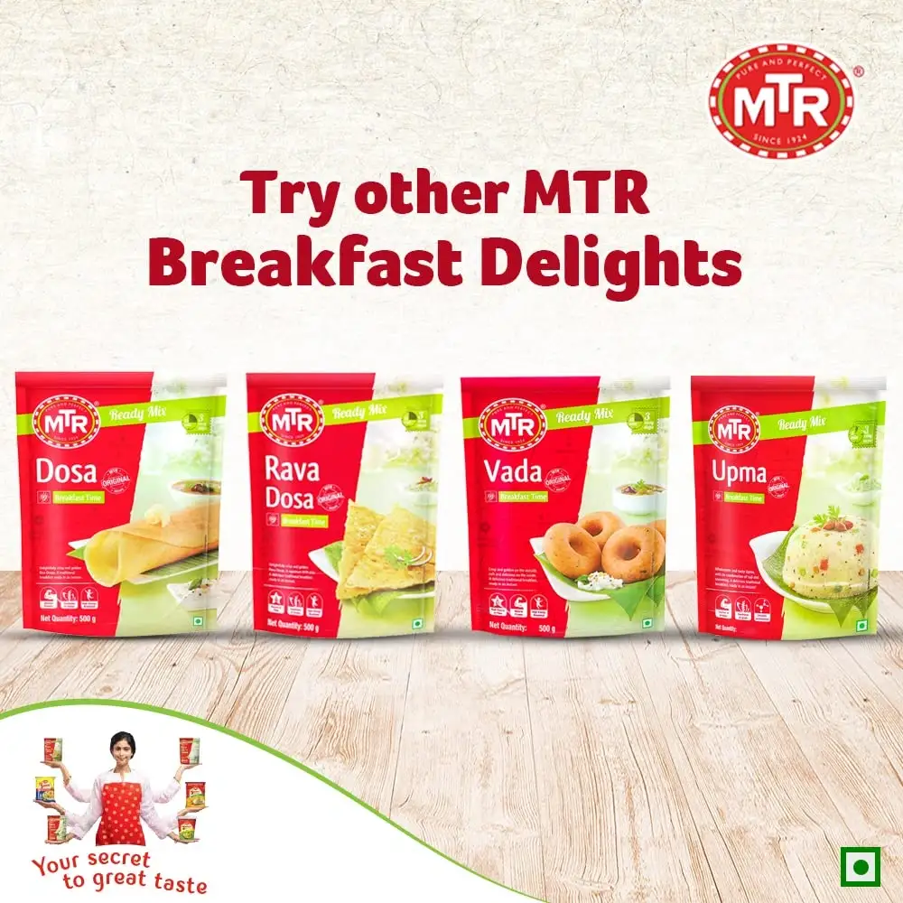  MTR Rice Idli Mix - Breakfast Mix | Quick Breakfast | Instant Ready to Cook Mix | Ready-To-Make South Indian Breakfast | 200g image 7
