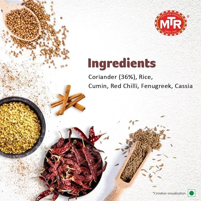  MTR Sambar Powder | Authentic Masalas | Traditional Recipe | 200g image 3