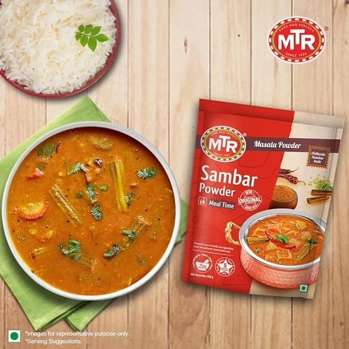  MTR Sambar Powder | Authentic Masalas | Traditional Recipe | 200g image 6