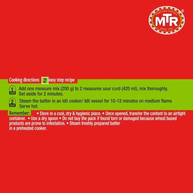  MTR Schezwan Idli Mix 500g | Spicy Instant Idli Mix | Quick & Easy Breakfast Option image 2