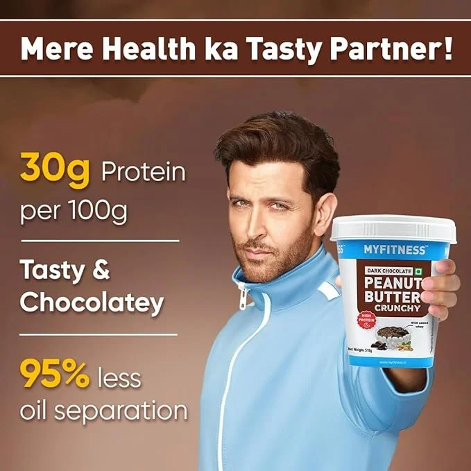 MYFITNESS Chocolate Peanut Butter Crunchy, 510gm image 5