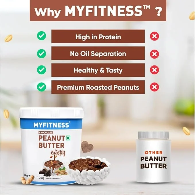 MYFITNESS Peanut Butter Chocolate Crispy 1.2kg image 5