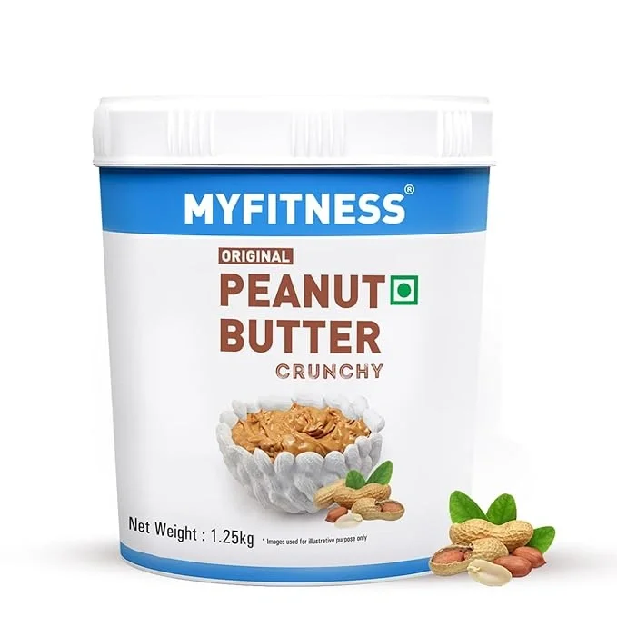 Myfitness Original Peanut Butter Crunchy, 1.25kg