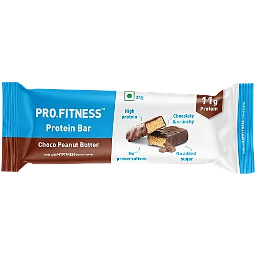 Myfitness PRO.FITNESS Chocolate Peanut Butter Protein Bars with 11g Protein