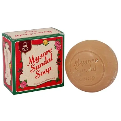 Mysore Sandal Soap 150 gm | Pure Sandalwood Bath Soap image 6