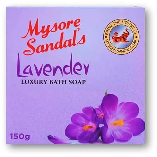 Mysore Sandal Lavender Luxury Bath Soap 150g
