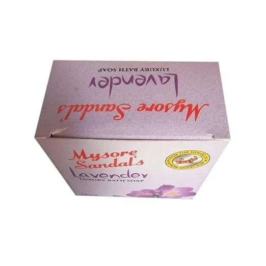 Mysore Sandal Lavender Luxury Bath Soap 150g image 2