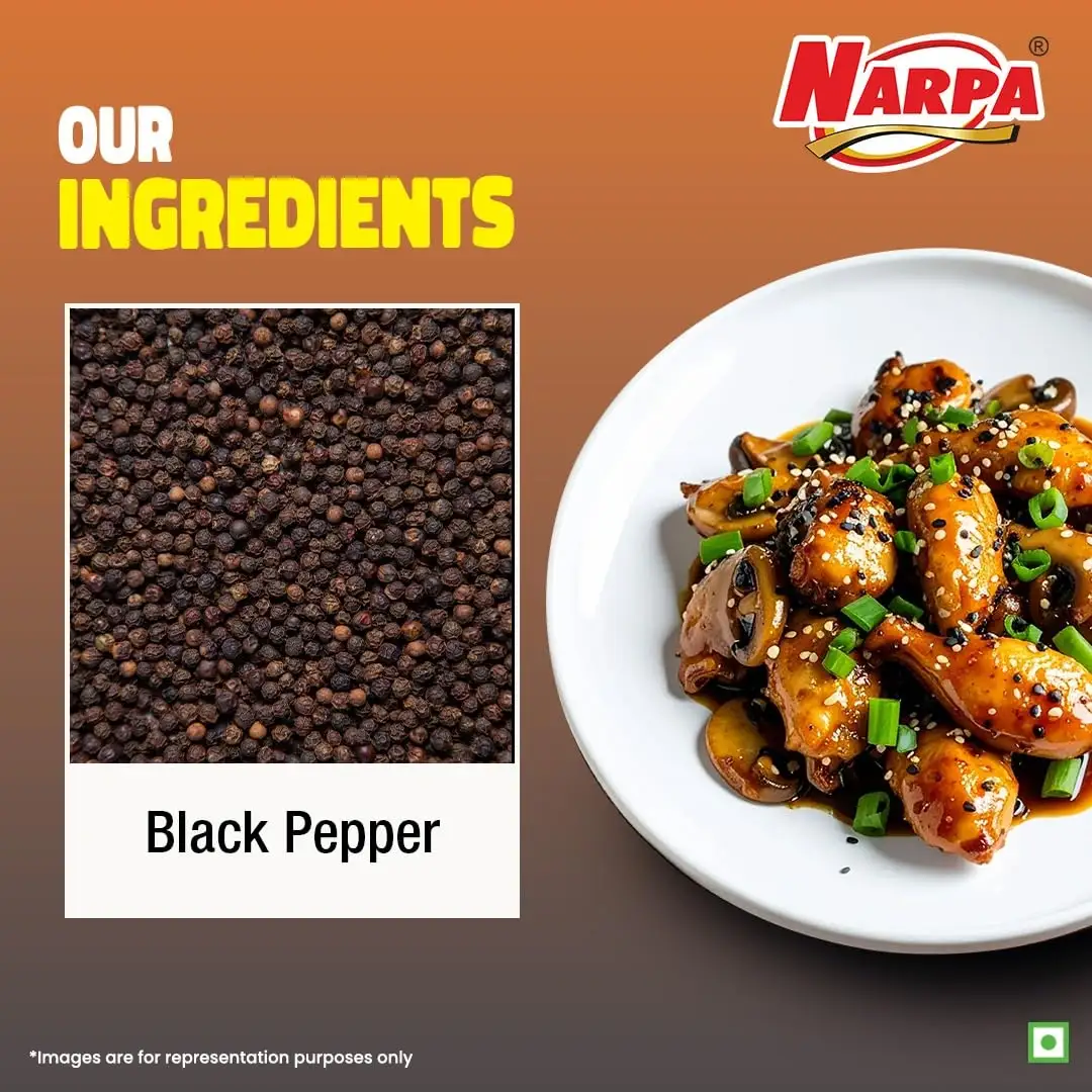Narpa Black Pepper (Kali Mirch) Powder 100g image 6