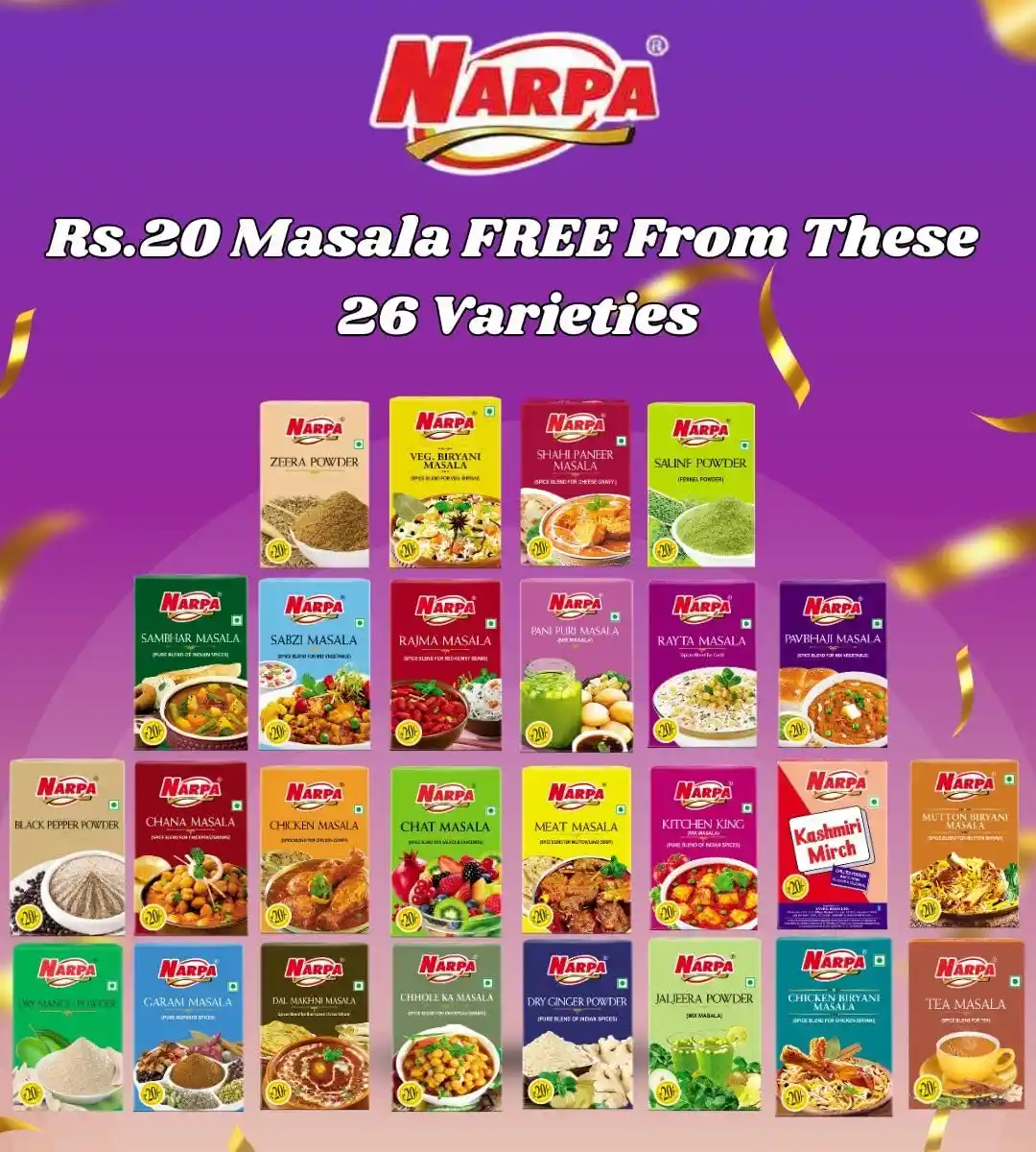 Narpa Black Pepper (Kali Mirch) Powder 100g image 7