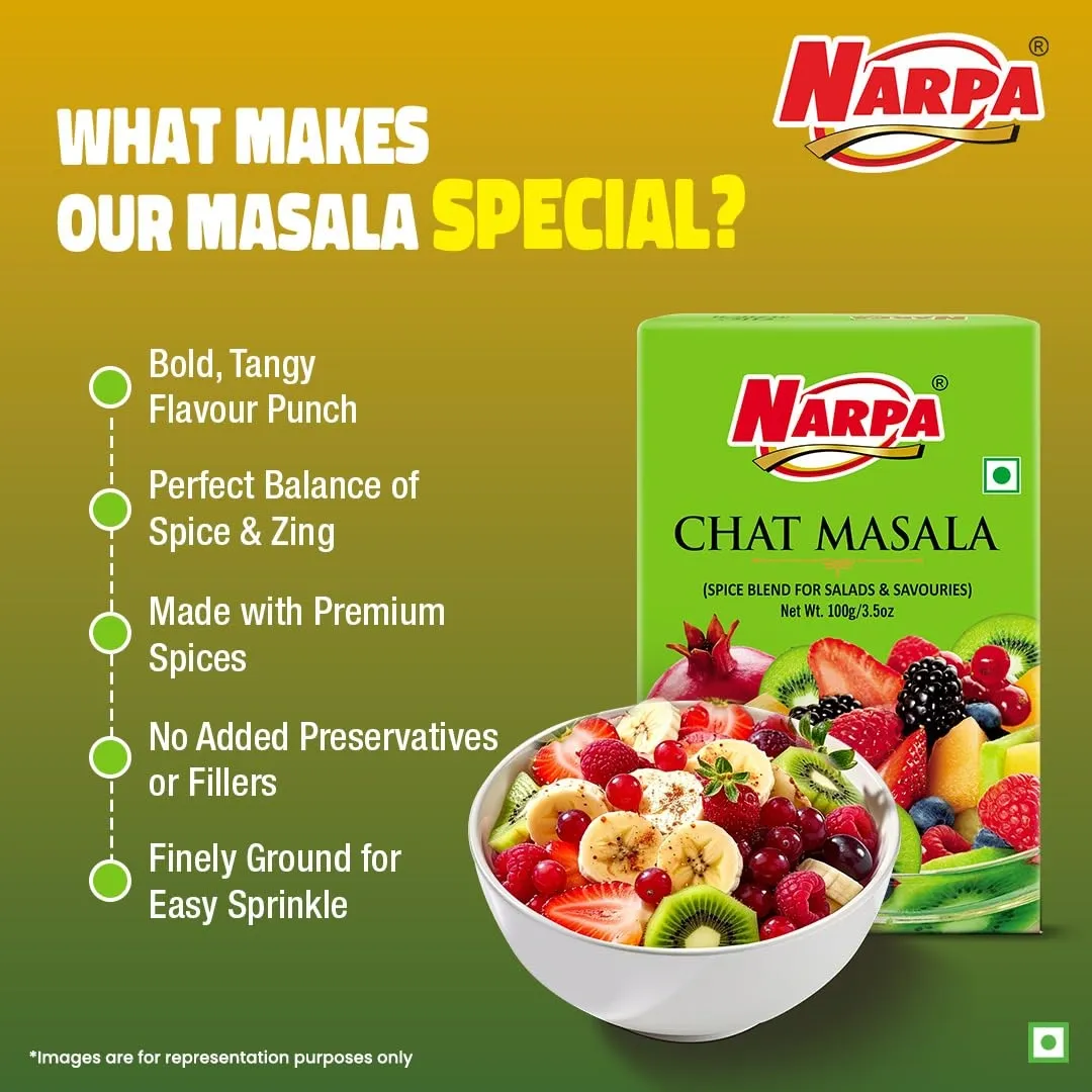 Narpa Chat Masala 100g  image 4
