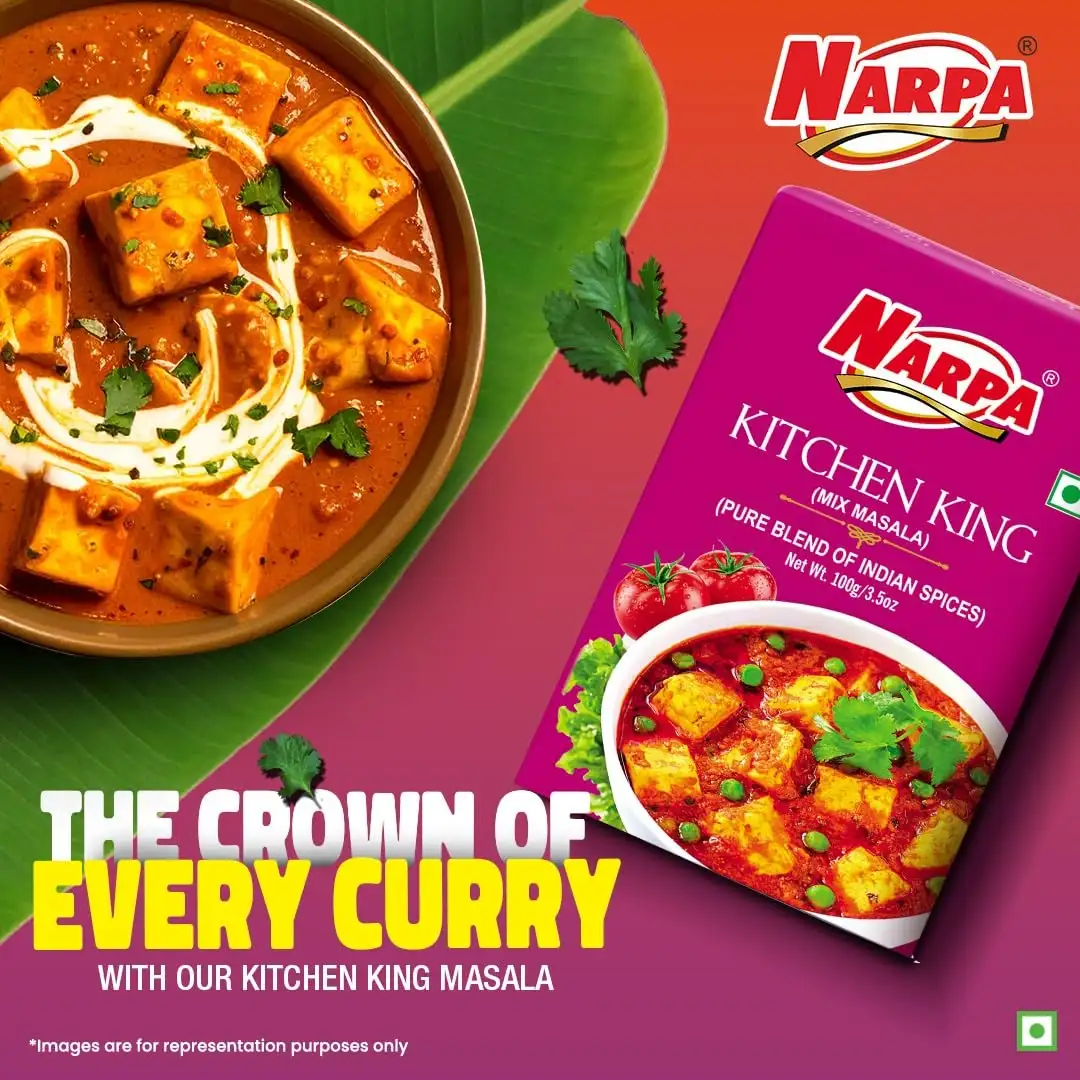 Narpa Kitchen King (Mix Masala) Masala 100g image 7
