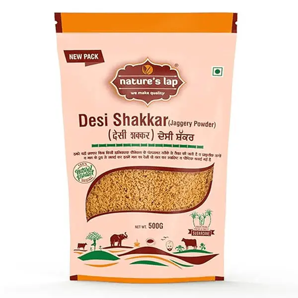 Nature's Lap Desi Shakkar (Jaggery Powder), 500gm