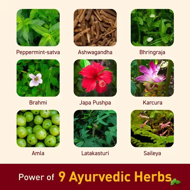 Navratna Ayurvedic Cool Oil, 200ml image 5