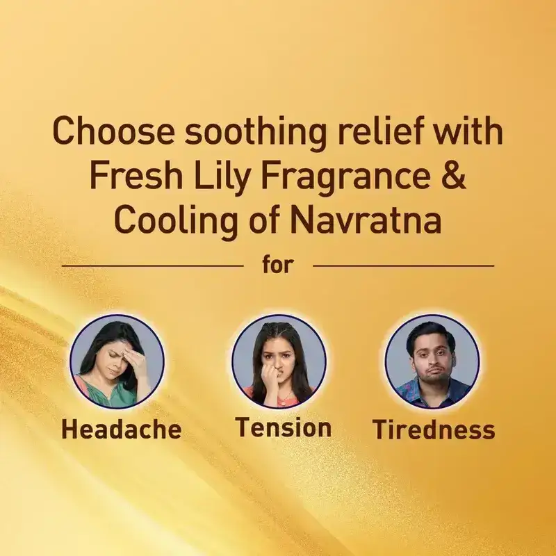 Navratna Gold Ayurvedic Cool Oil, 500ml image 5