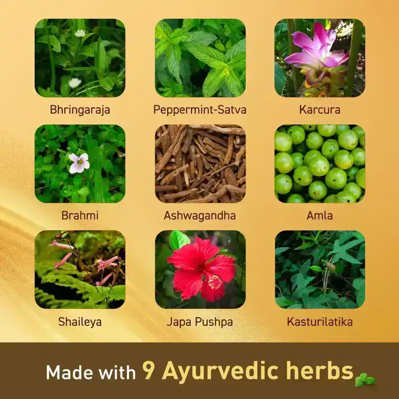 Navratna Gold Ayurvedic Cool Oil, 500ml image 6