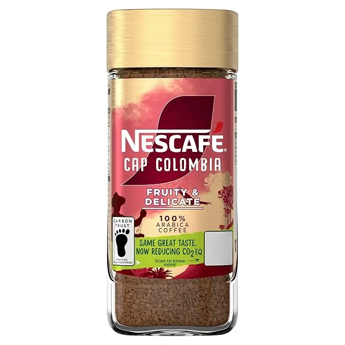 Nescafe Cap Colombia fruity and delicate coffee, 95 Gm