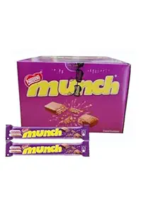 Nestle Munch Crunchilicious Milk Chocolate 32-piece box, 278.4g