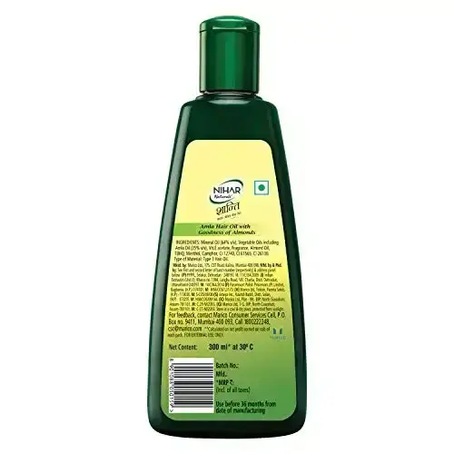 Nihar Naturals Shanti Amla Badam Hair Oil, 300ml image 2