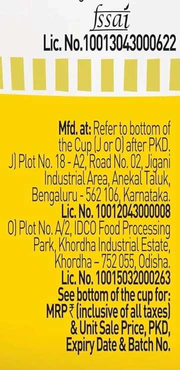 Nissin Cup Noodles Spiced Chicken, 70gm image 4