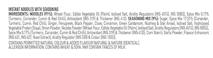 Top Ramen Classic Masala Noodles, 240gm image 3