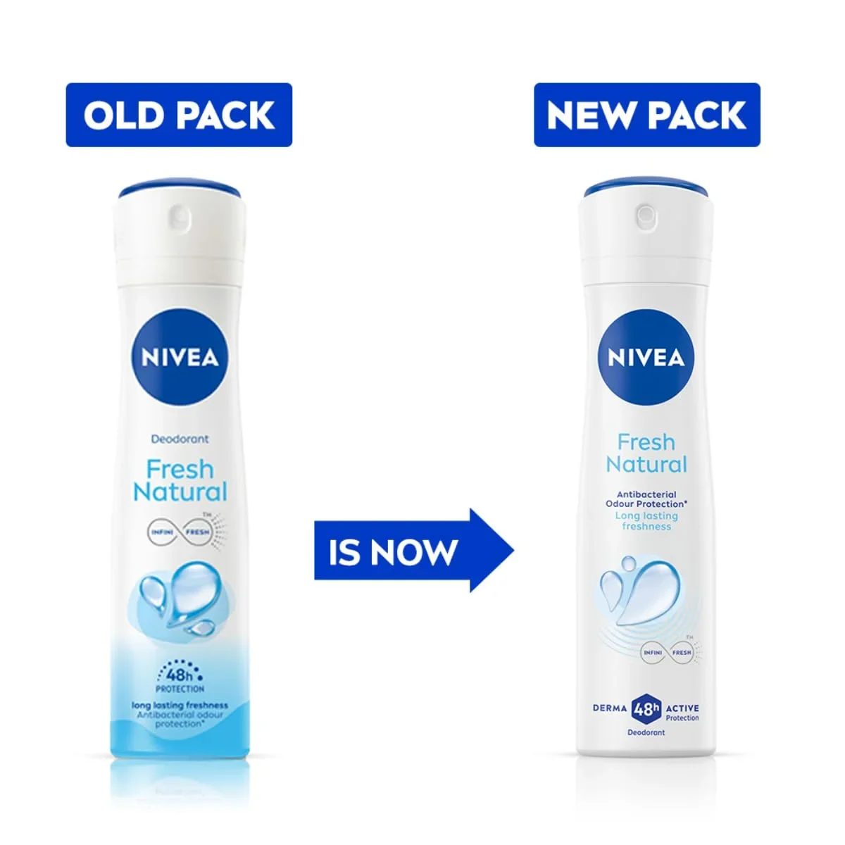 NIVEA Women Fresh Natural Deodorant Spray 150ml, Long-Lasting Freshness image 3