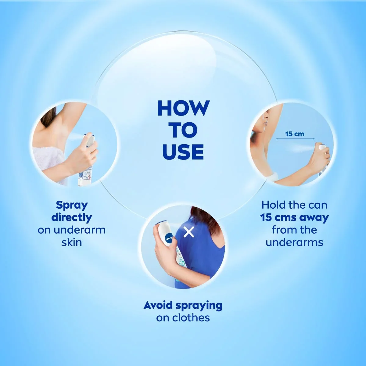 NIVEA Women Fresh Natural Deodorant Spray 150ml, Long-Lasting Freshness image 7