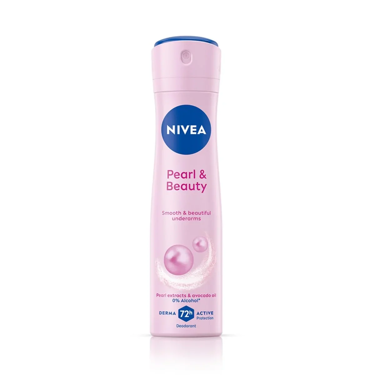 NIVEA Pearl & Beauty Women’s Deo Spray 150ml, Smooth, Soft & Fresh 48H Care